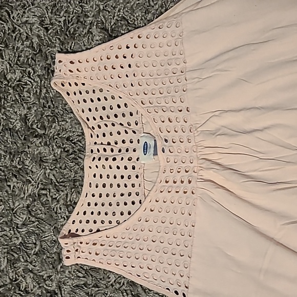 Old Navy pale pink cute tank top, XXL - Picture 2 of 3